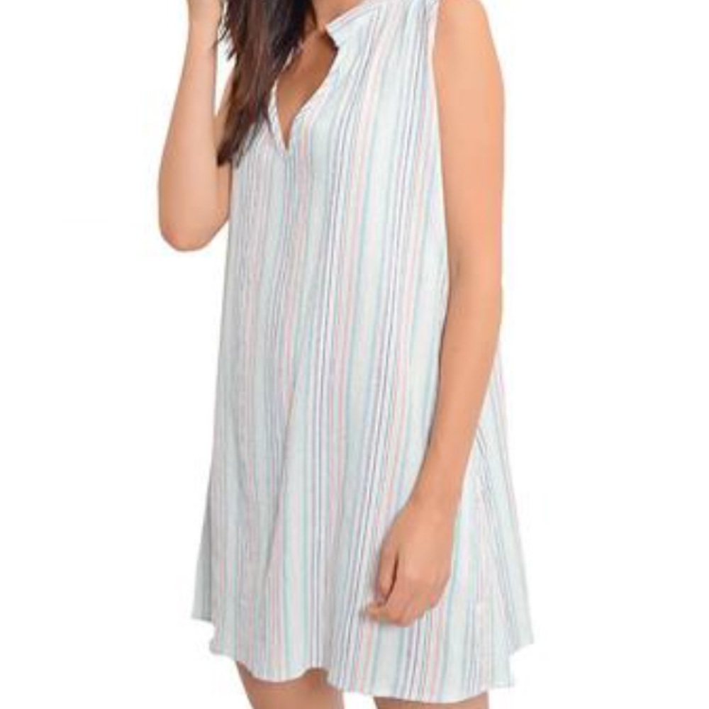 PPLA multi color tunic dress